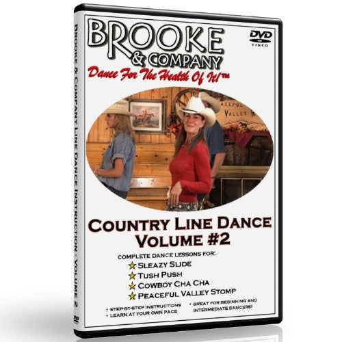 Country Line Dance Volume #2 - Line Dance Lessons by Brooke & Company